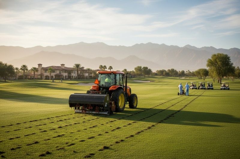 Lawn Aerating