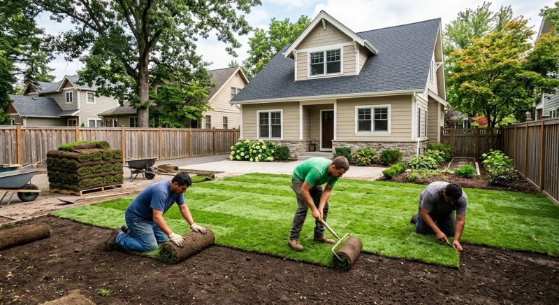 Yard Sodding in Ventura County, CA