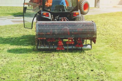 Both Residential and Commercial Lawn Aeration Services!